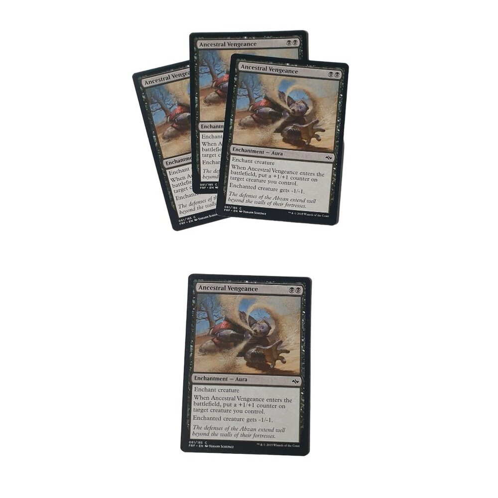 Magic The Gathering 61/185 Ancestral Vengeance MTG Cards Enchantment Wizards